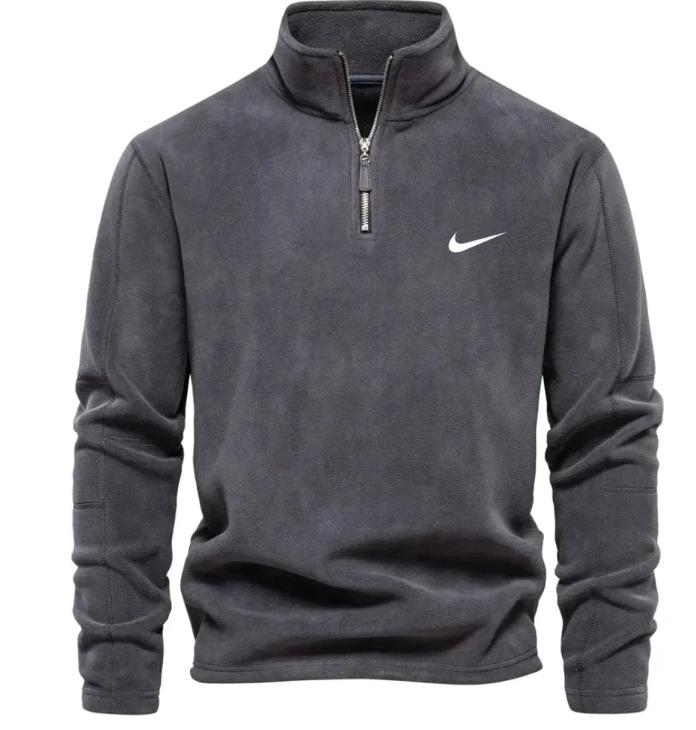 Men’s  Half-Zip Sweatshirt – Slim Fit Casual Pullover
