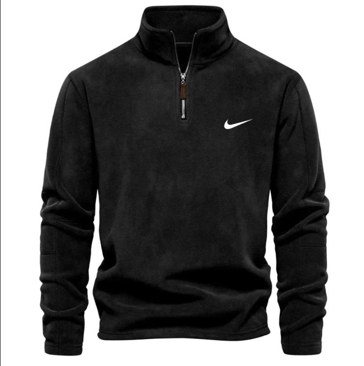 Men’s  Half-Zip Sweatshirt – Slim Fit Casual Pullover