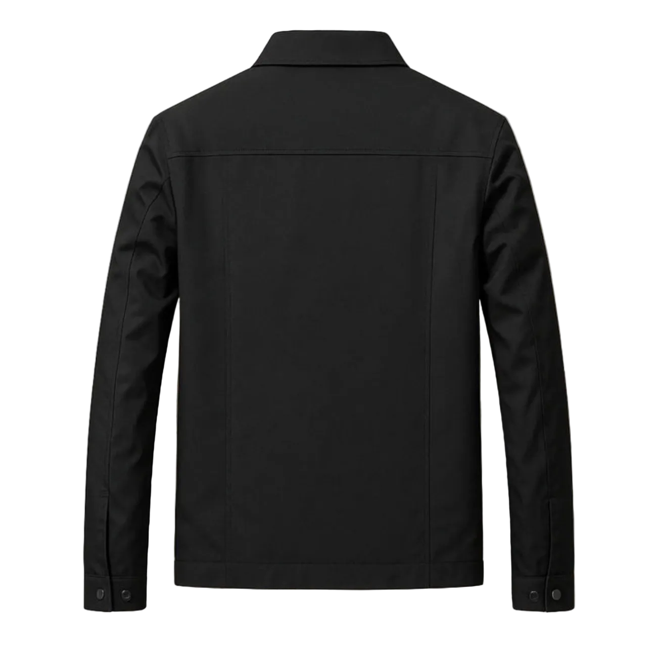 Men’s Lightweight Zip Jacket – Smart Casual Slim Fit Coat
