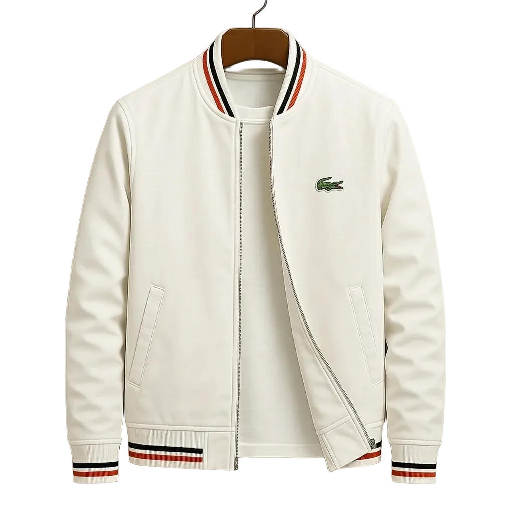 Men’s Zip Bomber Jacket – Slim Fit Lightweight Casual Coat