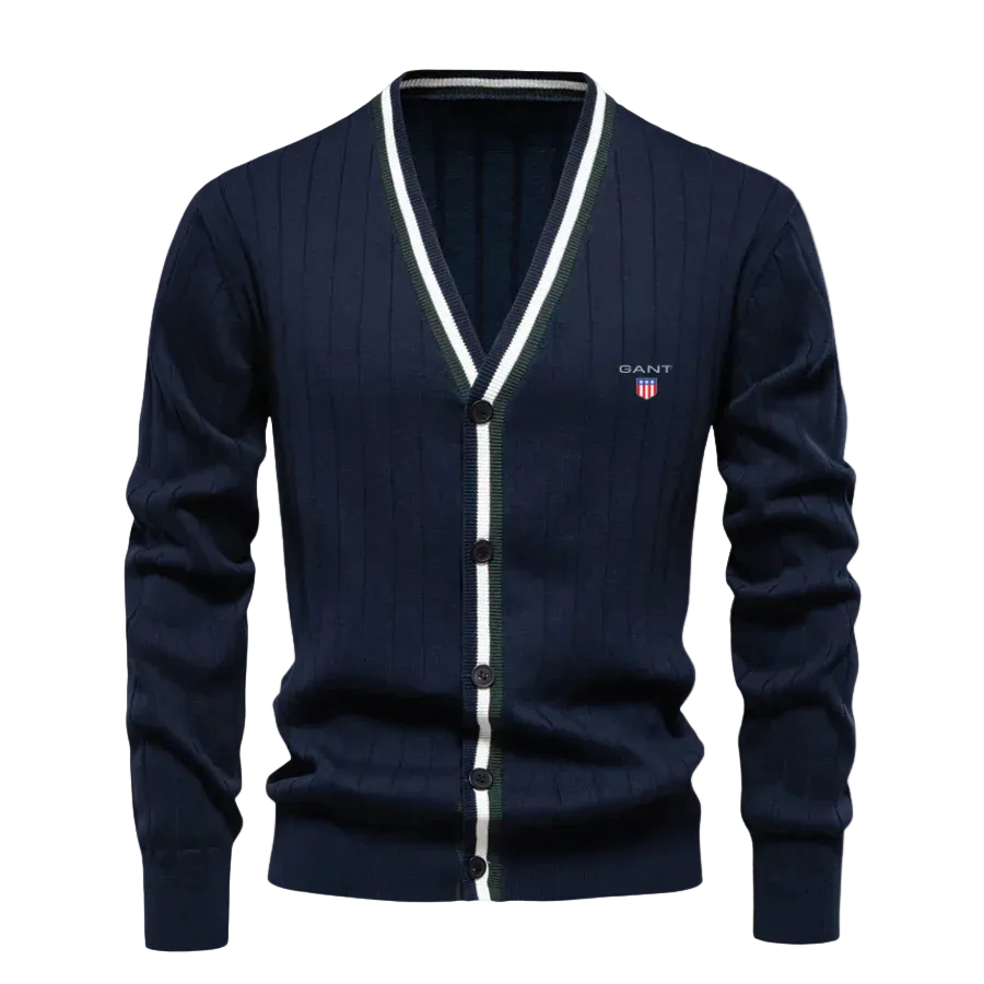 Men’s Premium V-Neck Button Cardigan