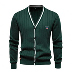Men’s Premium V-Neck Button Cardigan