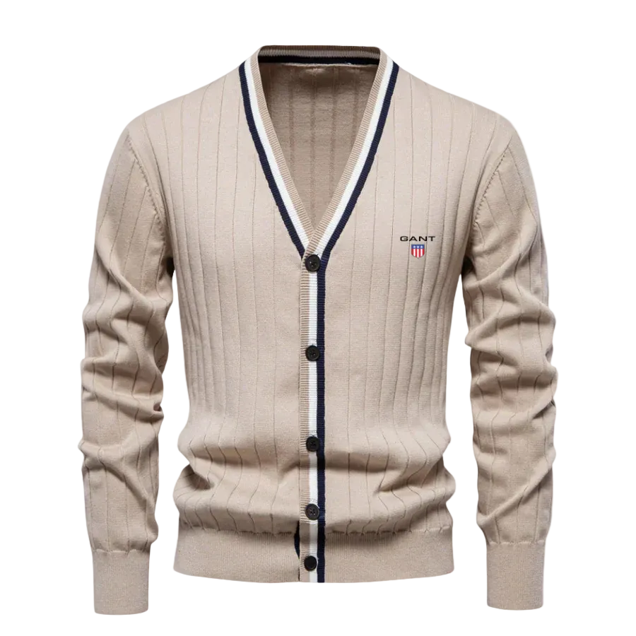 Men’s Premium V-Neck Button Cardigan