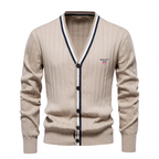 Men’s Premium V-Neck Button Cardigan