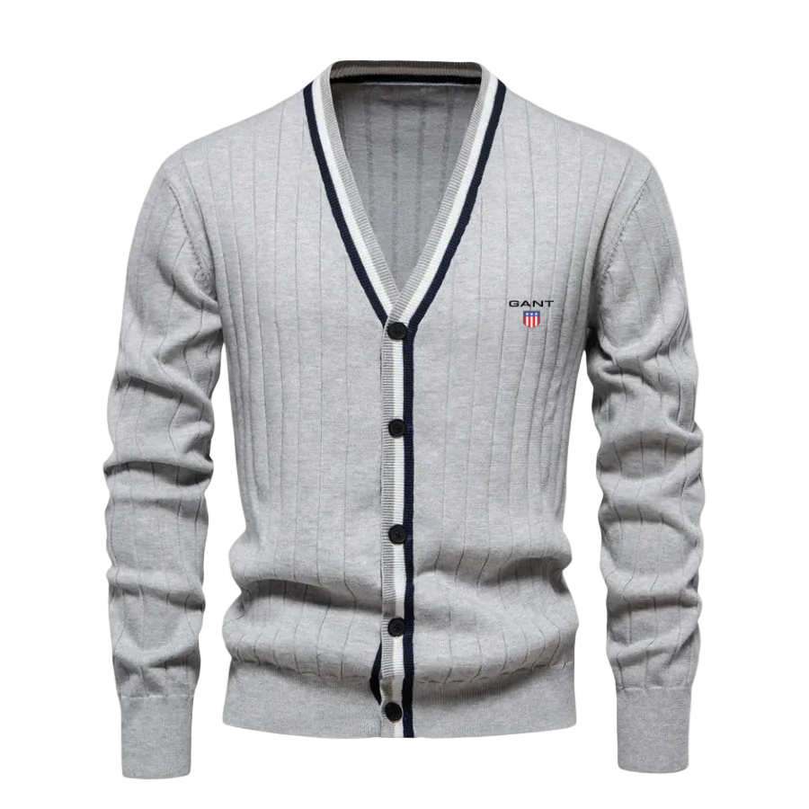 Men’s Premium V-Neck Button Cardigan