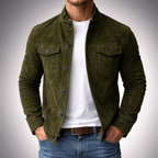 Luxury Suede Shirt Jacket – Limited Edition