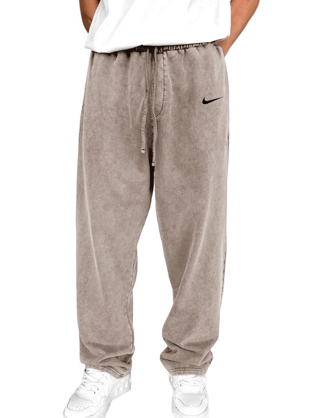 Men’s  Relaxed Fit Sweatpants – Vintage Oversized Joggers