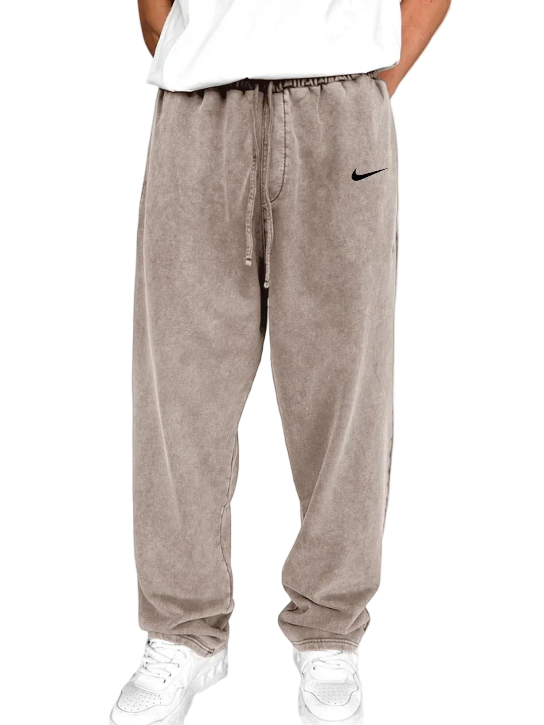 Men’s  Relaxed Fit Sweatpants – Vintage Oversized Joggers