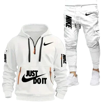 Men’s Graphic Tracksuit – Statement Hoodie & Tapered Jogger Set