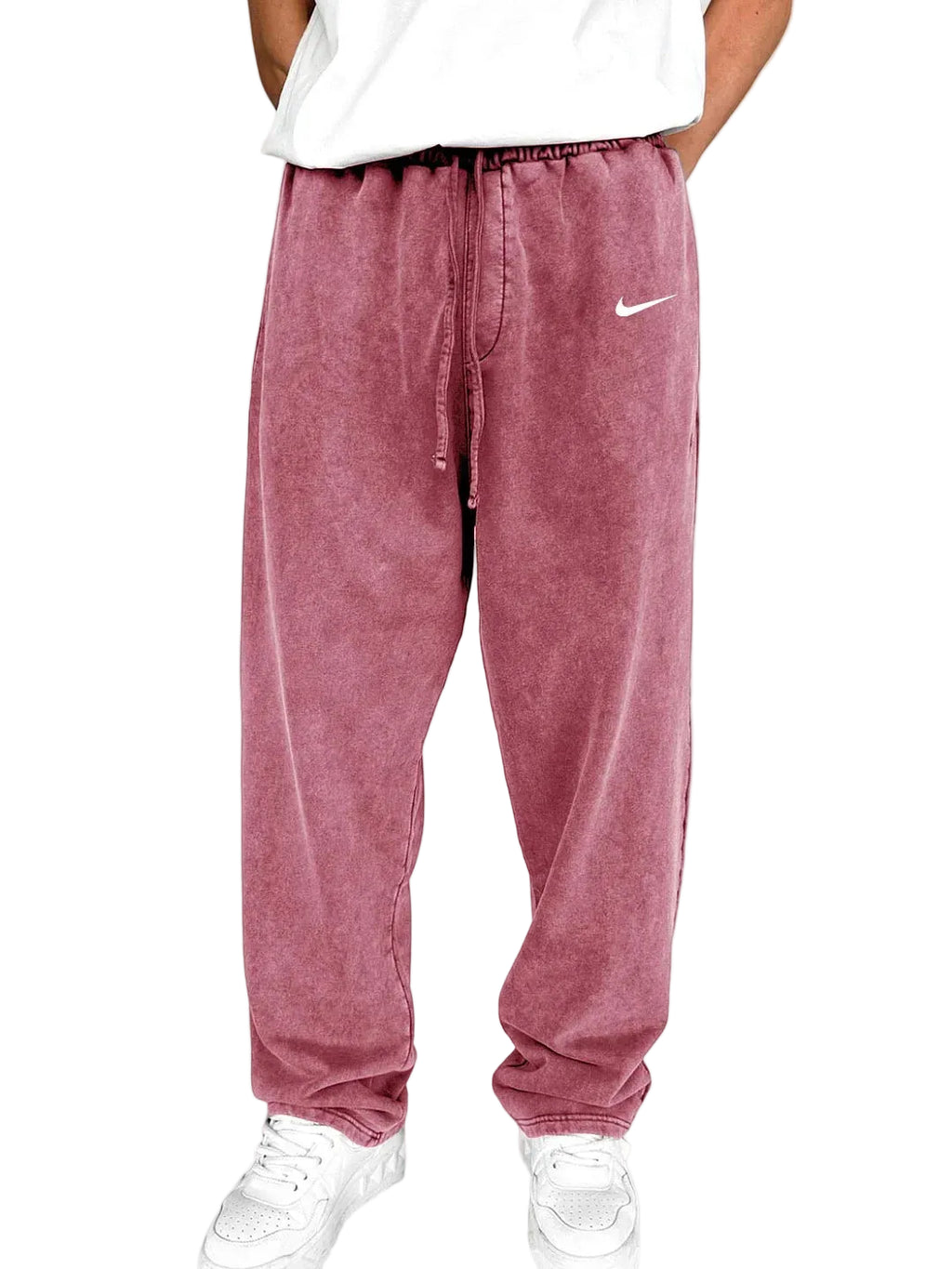 Men’s  Relaxed Fit Sweatpants – Vintage Oversized Joggers