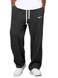 Men’s  Relaxed Joggers – Premium Waffle Knit Lounge Pants