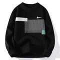 Men's New Versatile Colorblock Knitted Sweater