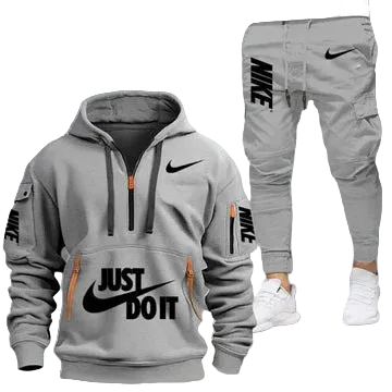 Men’s Graphic Tracksuit – Statement Hoodie & Tapered Jogger Set