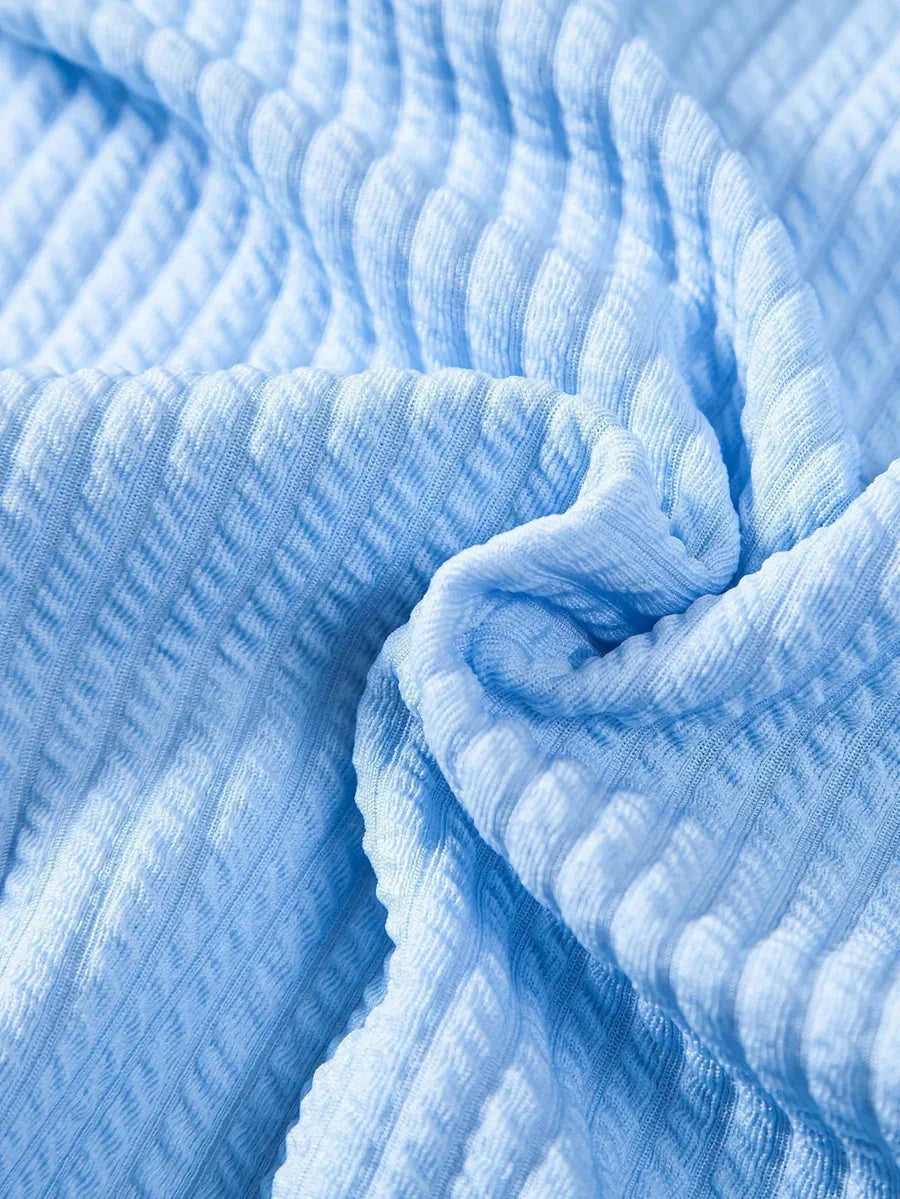 Modern Textured Shirt & Tailored Jogger Set – Limited Edition